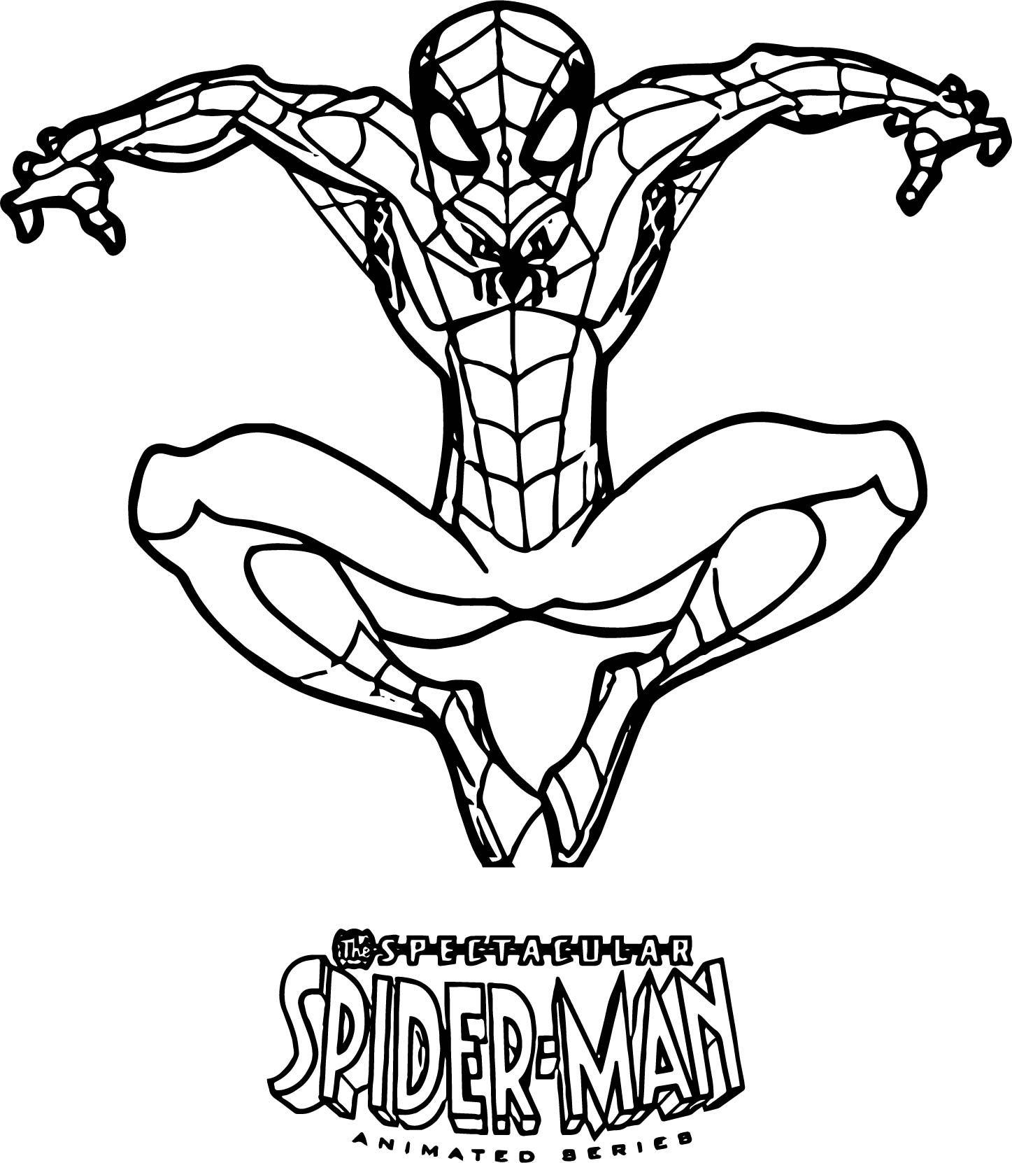 New Amazing Spiderman Coloring Pages for Kids 86