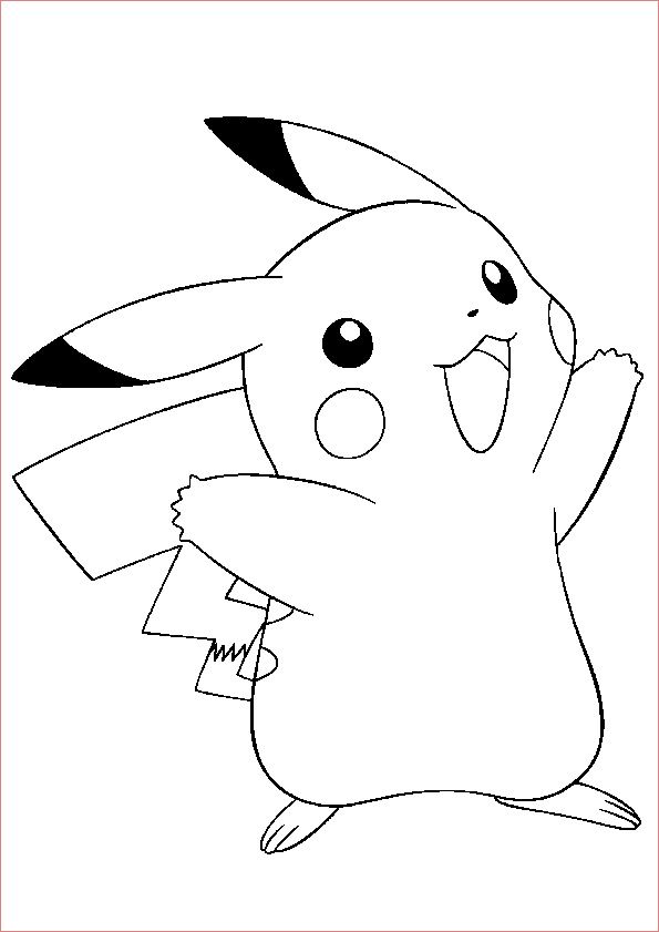 pikachu charmander coloring page