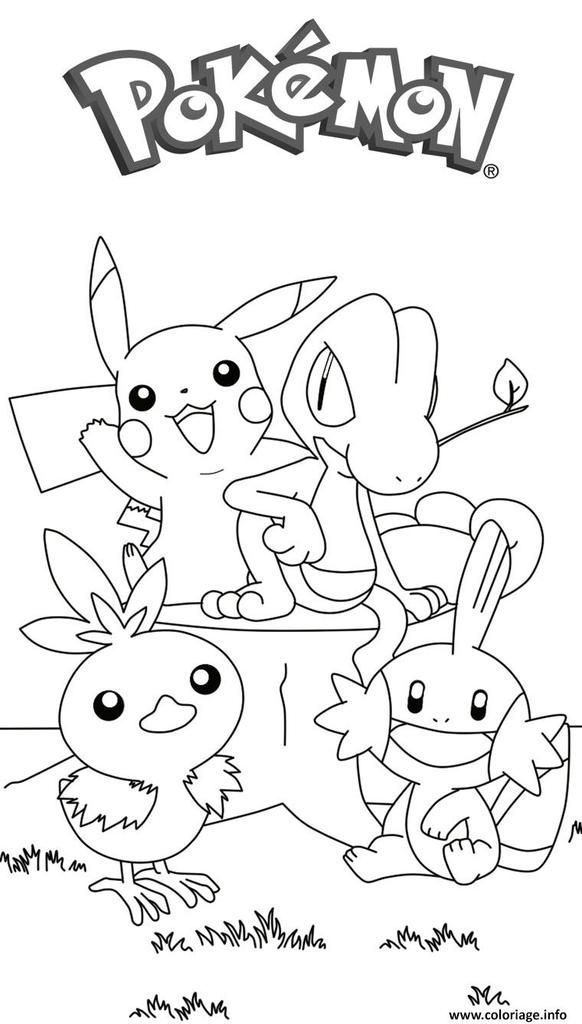 pikachu coloring page printable free