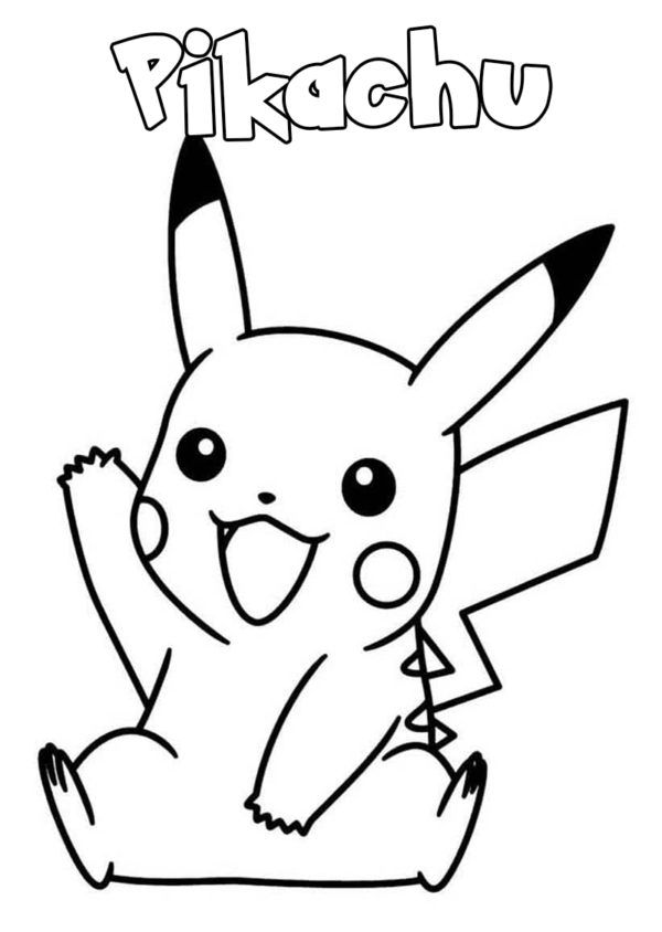 pikachu coloring pages valentines day