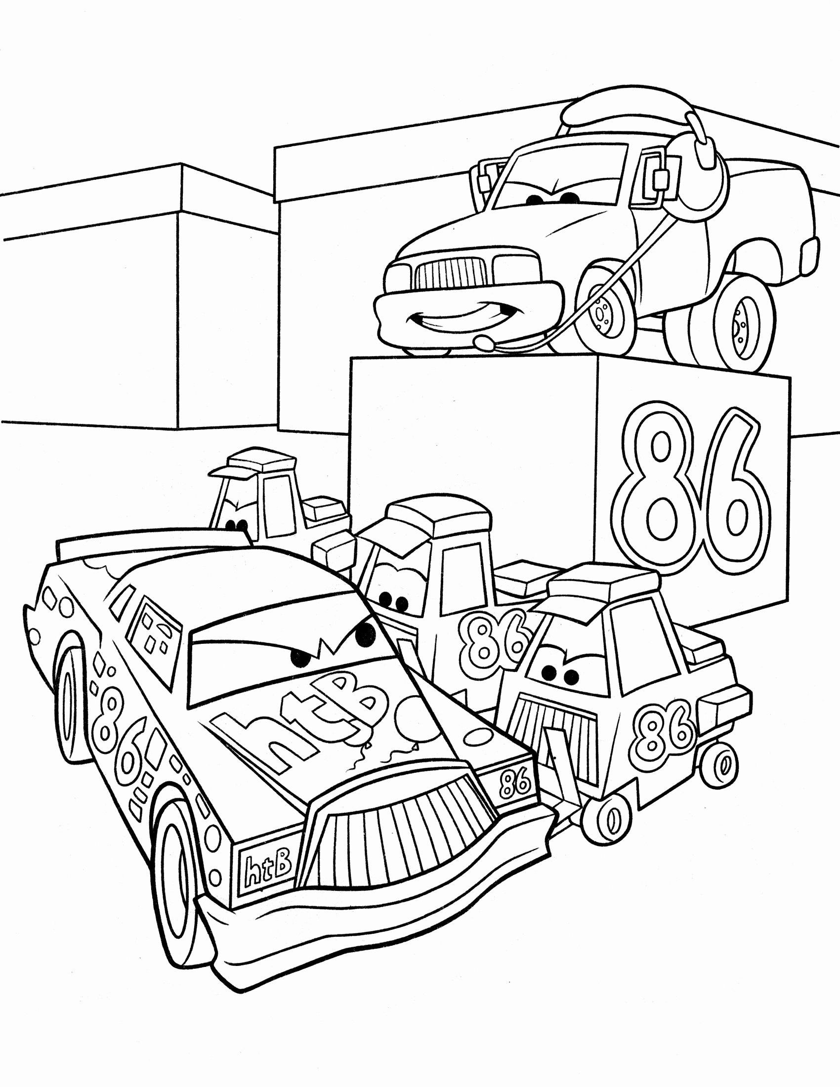 Popular Car Coloring Pages for Kids 103