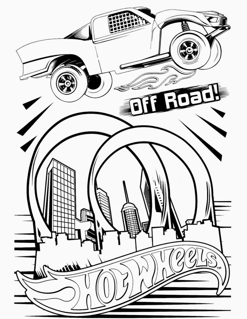 Popular Car Coloring Pages for Kids 105