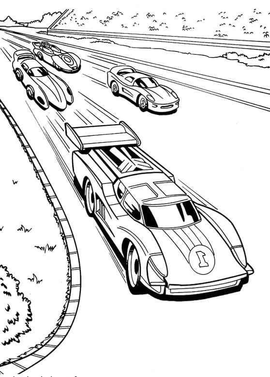 Popular Car Coloring Pages for Kids 106