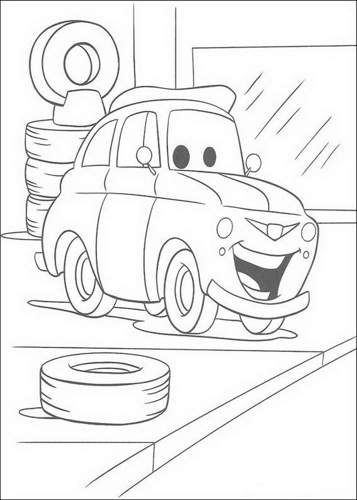 Popular Car Coloring Pages for Kids 107