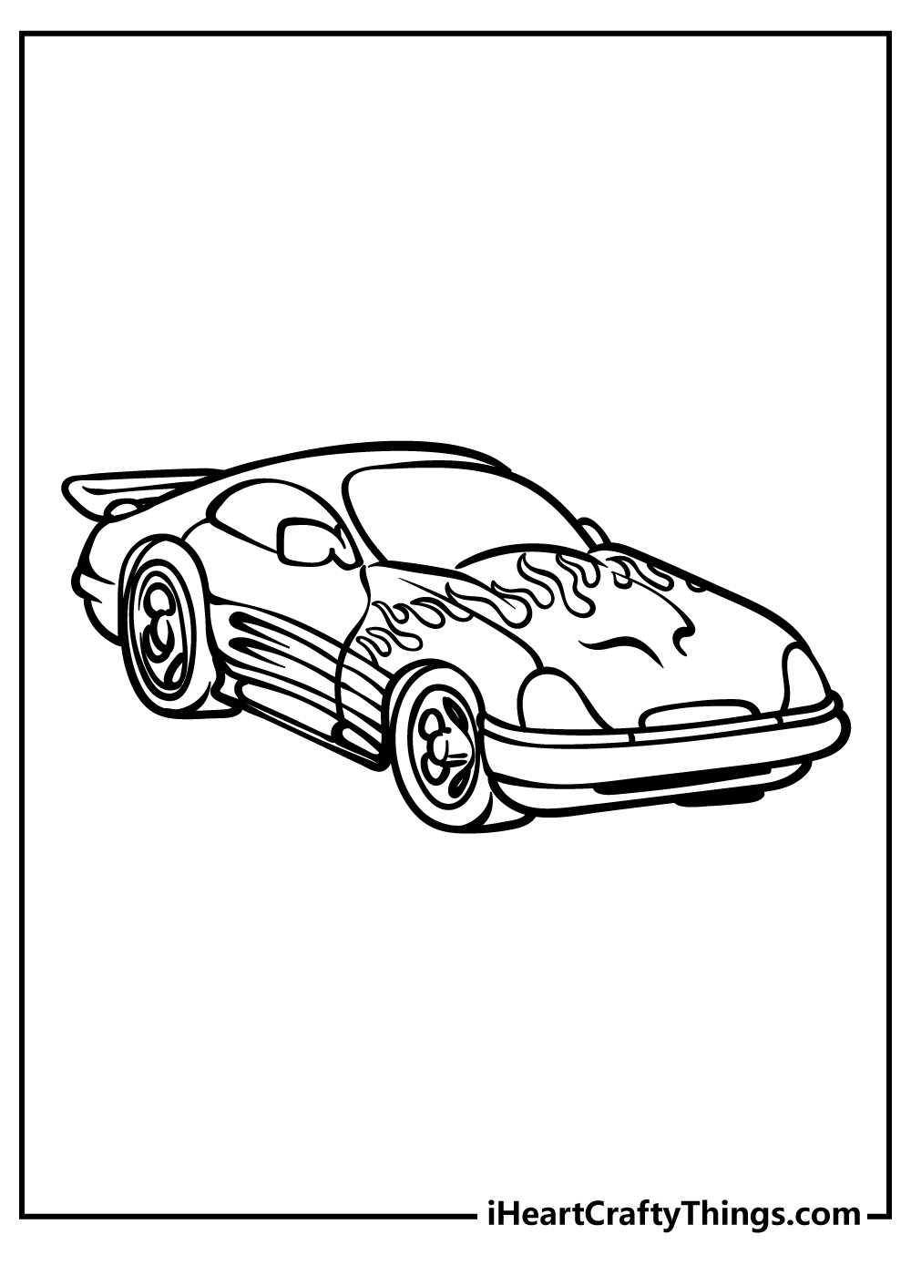 Popular Car Coloring Pages for Kids 108