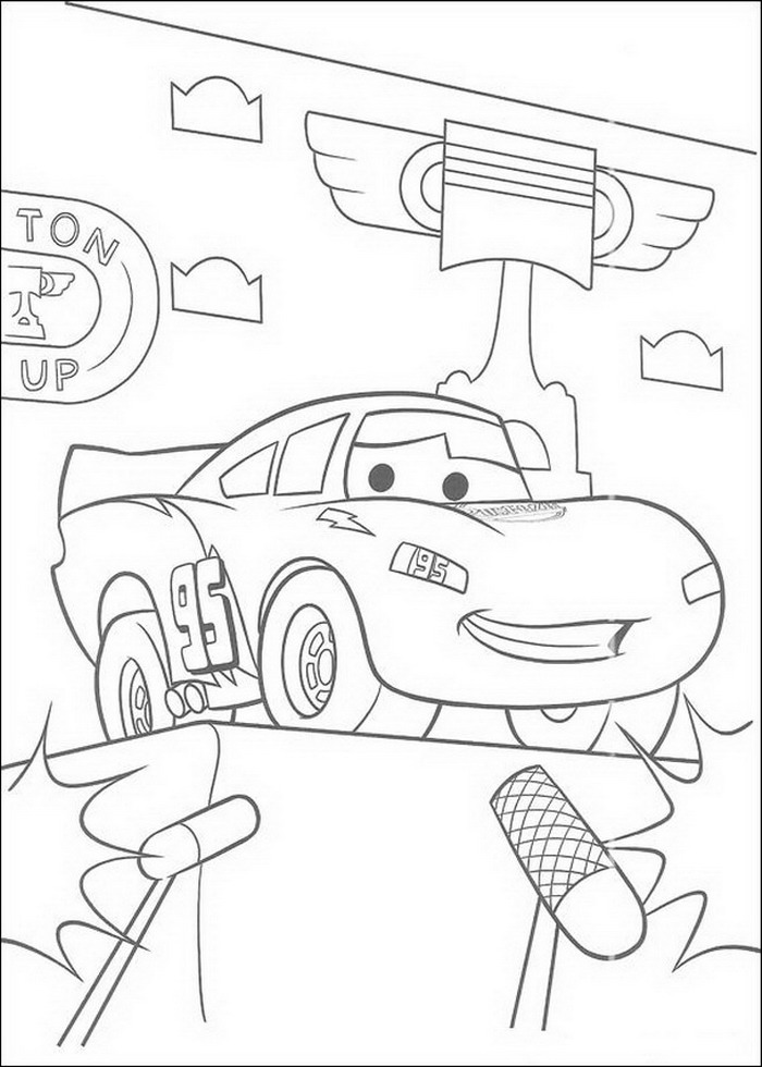 Popular Car Coloring Pages for Kids 11