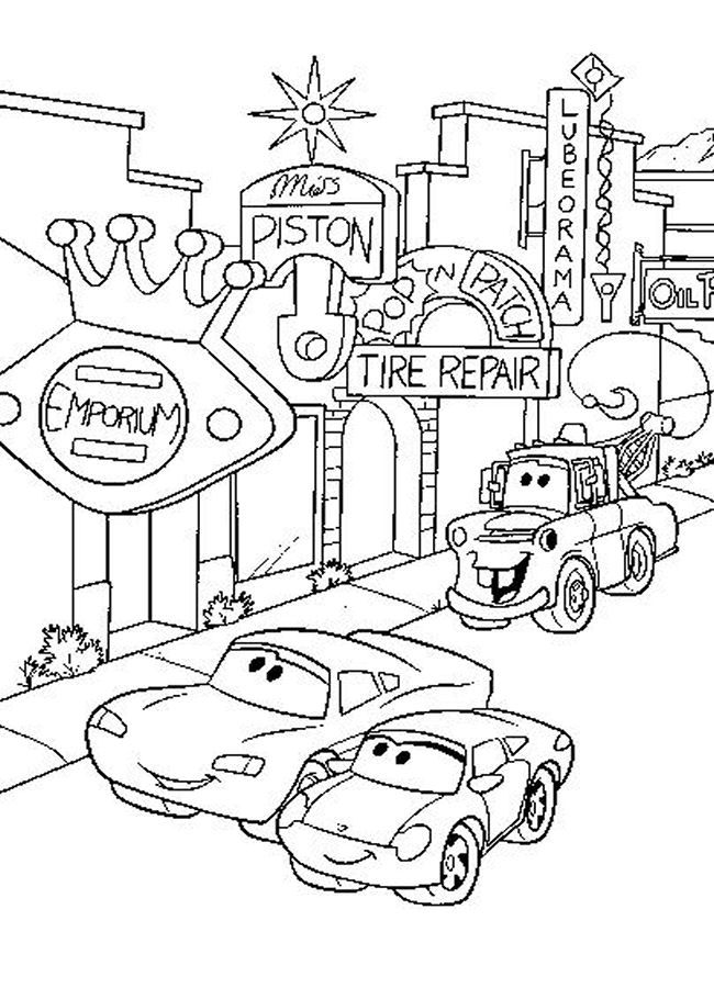 Popular Car Coloring Pages for Kids 120