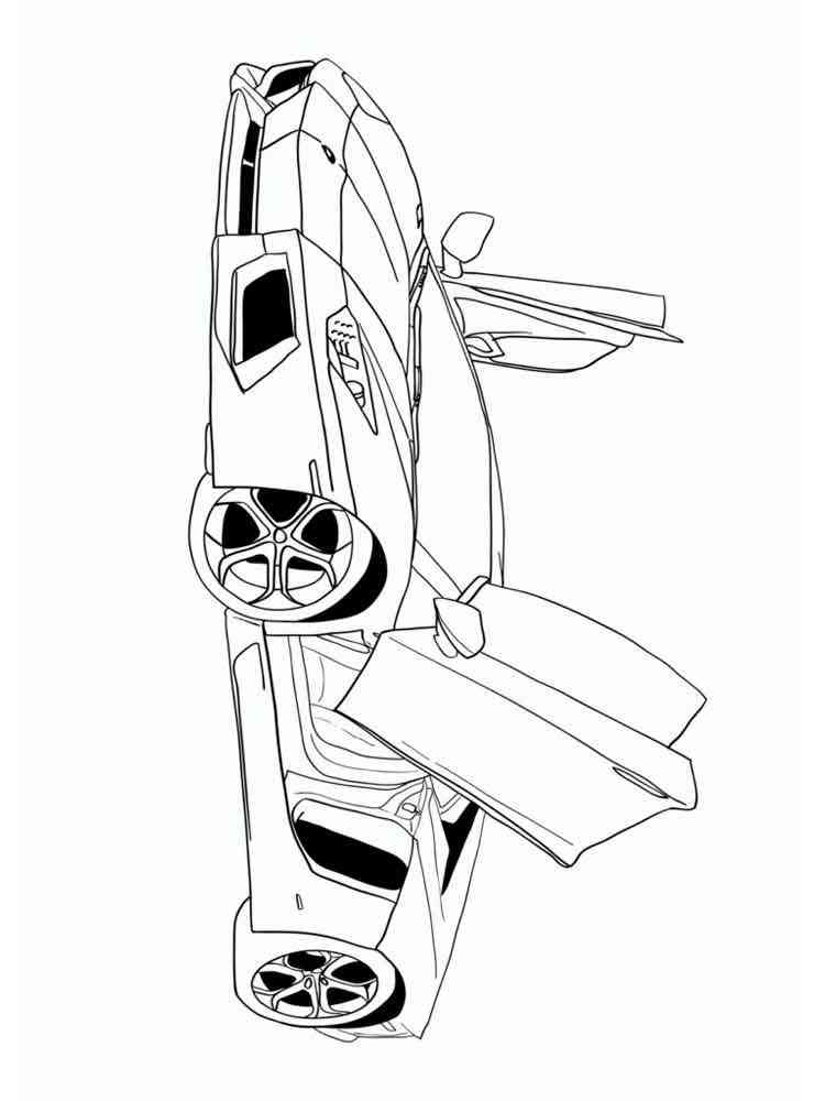 Popular Car Coloring Pages for Kids 122