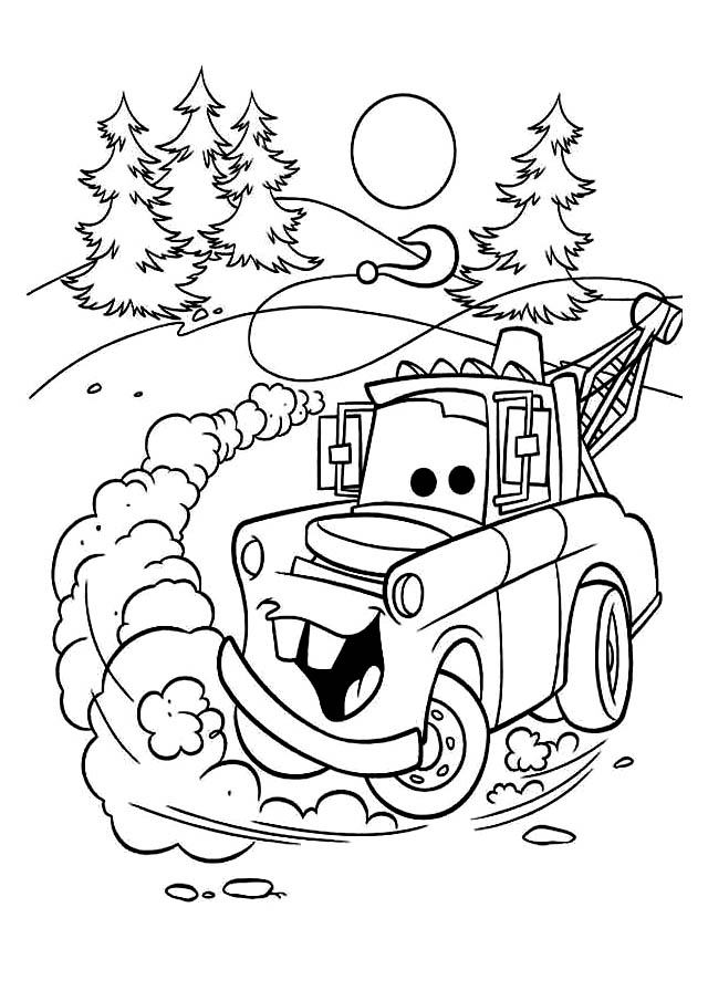 Popular Car Coloring Pages for Kids 124