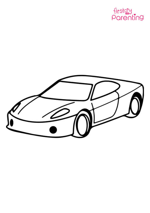 Popular Car Coloring Pages for Kids 129