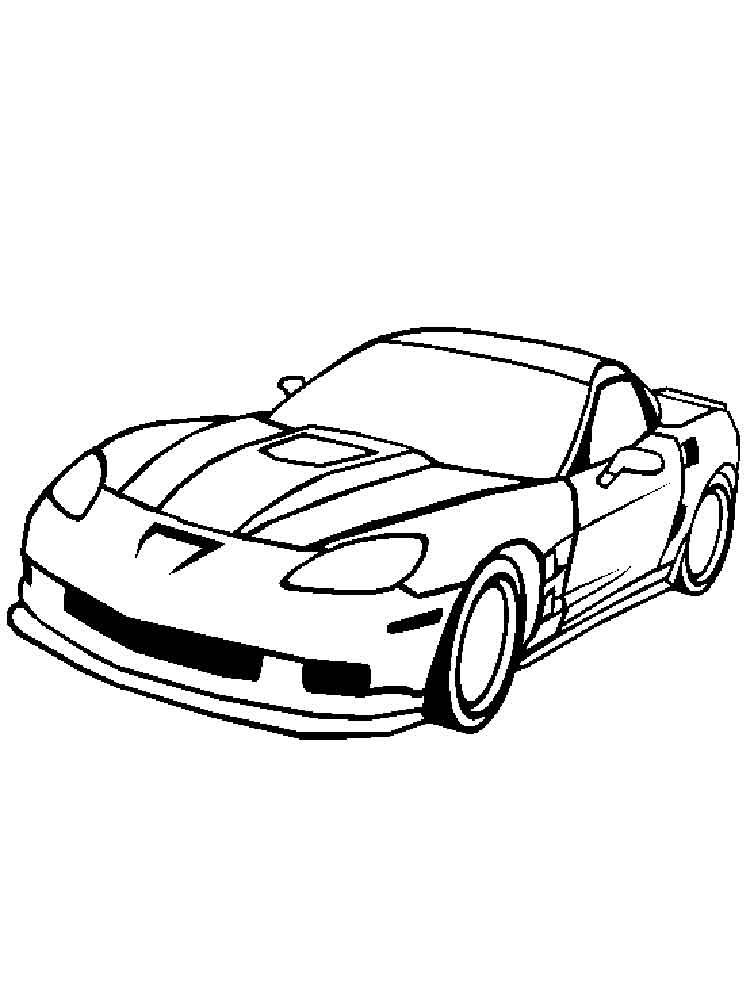 Popular Car Coloring Pages for Kids 13