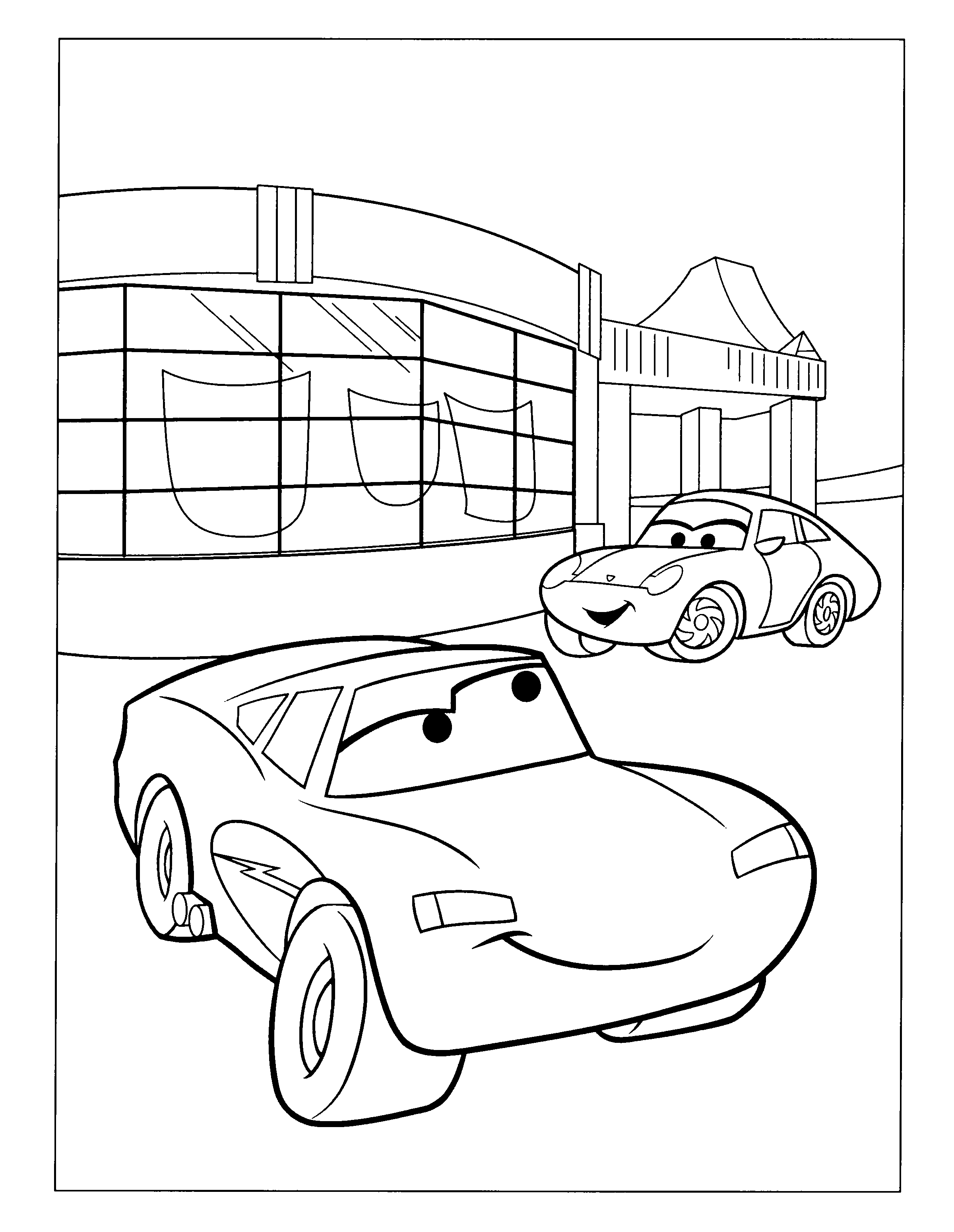 Popular Car Coloring Pages for Kids 134