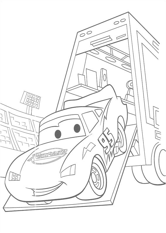 Popular Car Coloring Pages for Kids 136