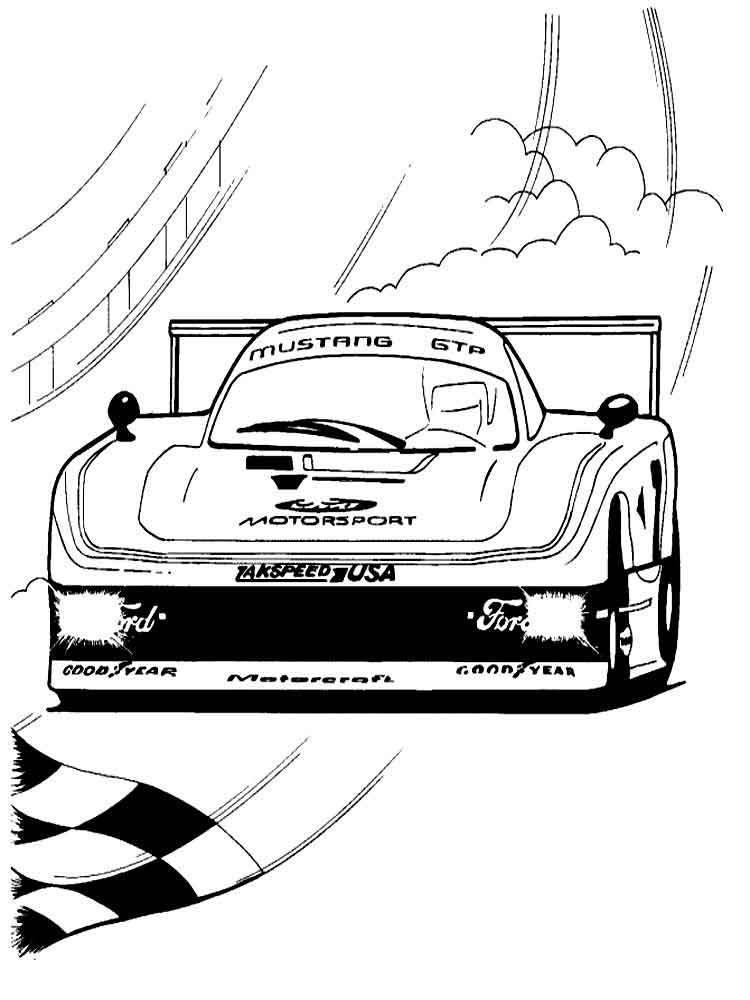 Popular Car Coloring Pages for Kids 25