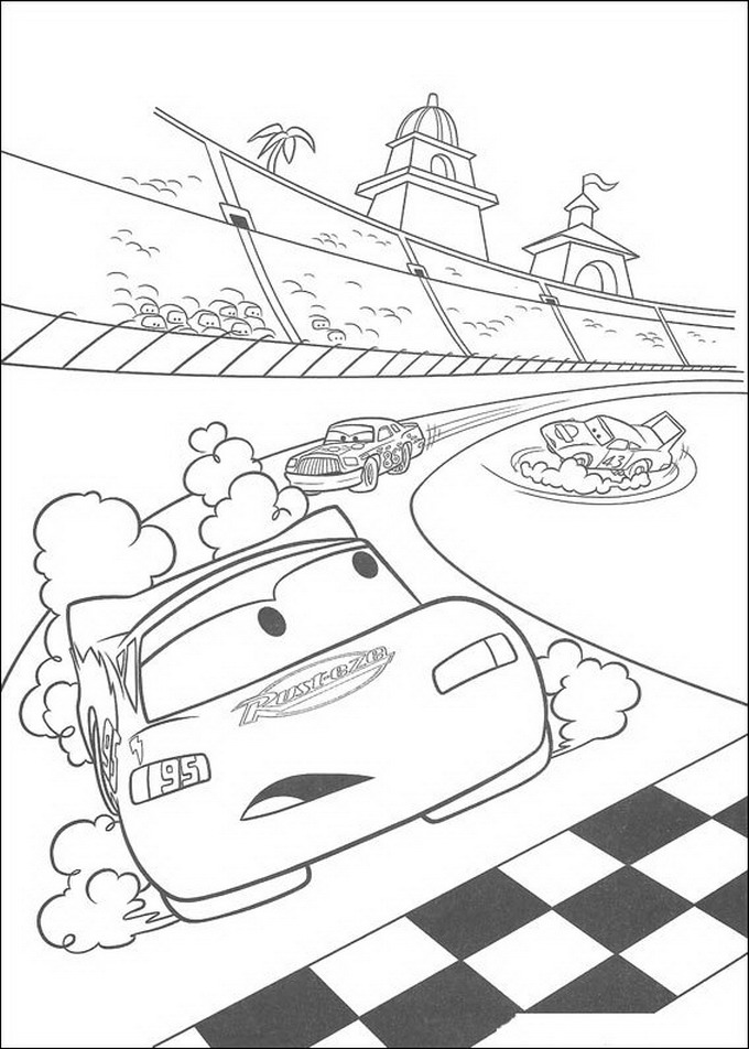 Popular Car Coloring Pages for Kids 26