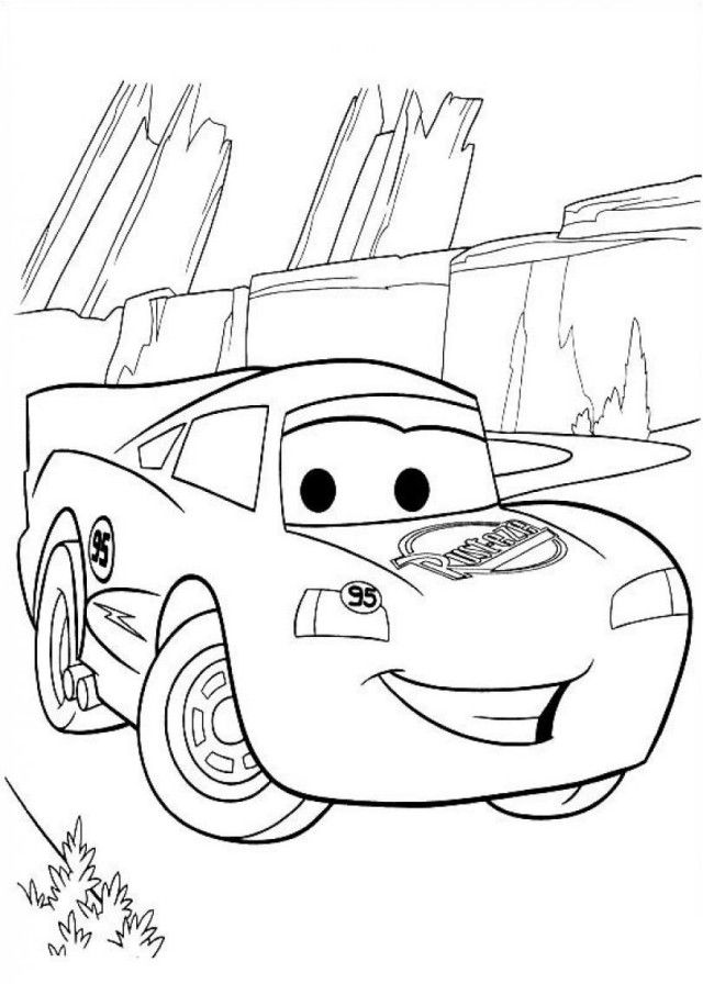 Popular Car Coloring Pages for Kids 27