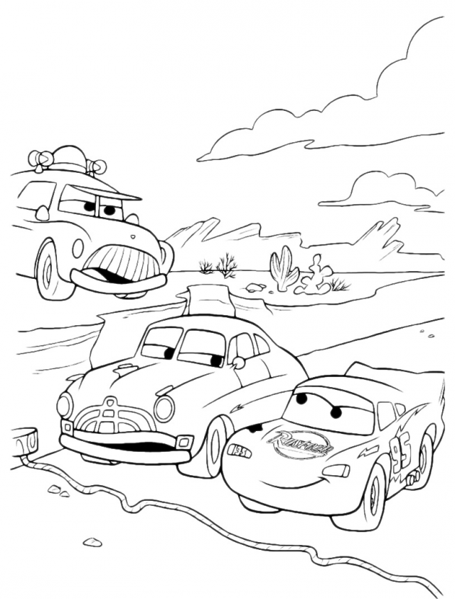 Popular Car Coloring Pages for Kids 29