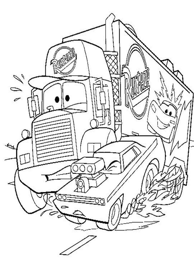 Popular Car Coloring Pages for Kids 36