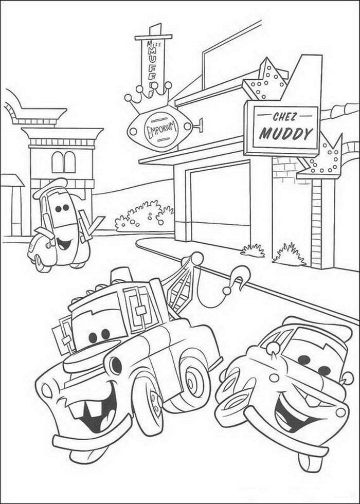 Popular Car Coloring Pages for Kids 38