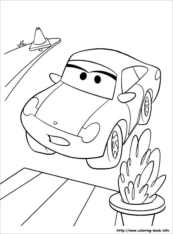 Popular Car Coloring Pages for Kids 44