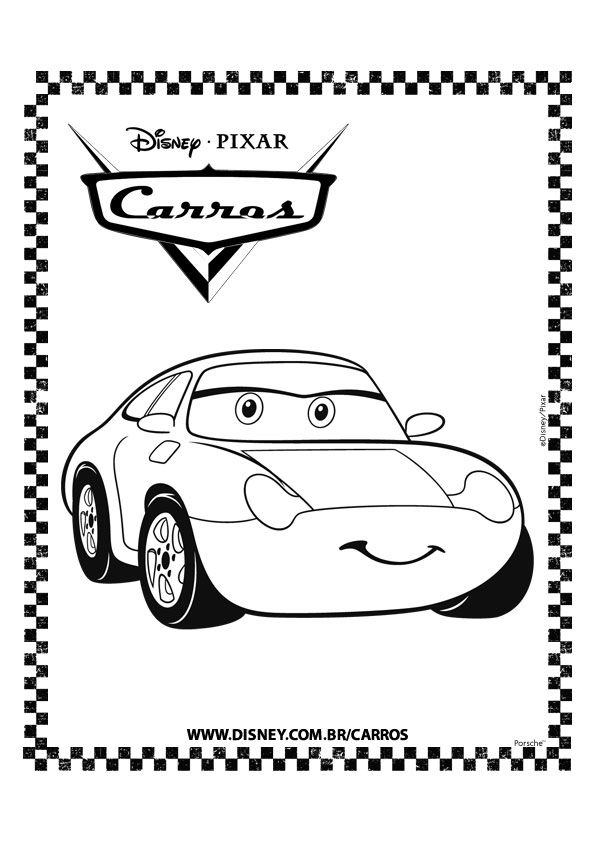 Popular Car Coloring Pages for Kids 49