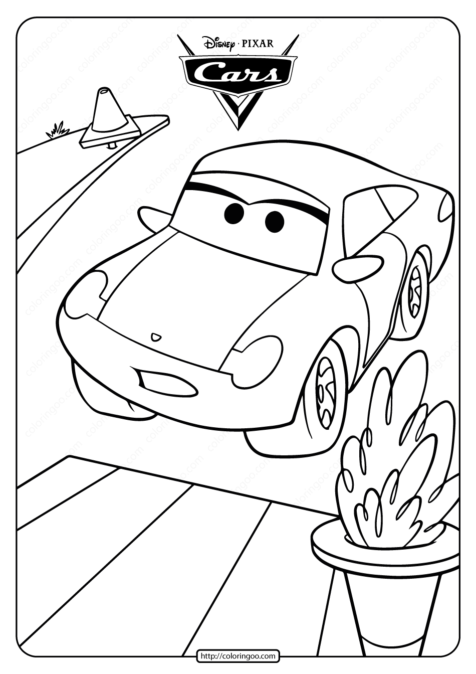 Popular Car Coloring Pages for Kids 5