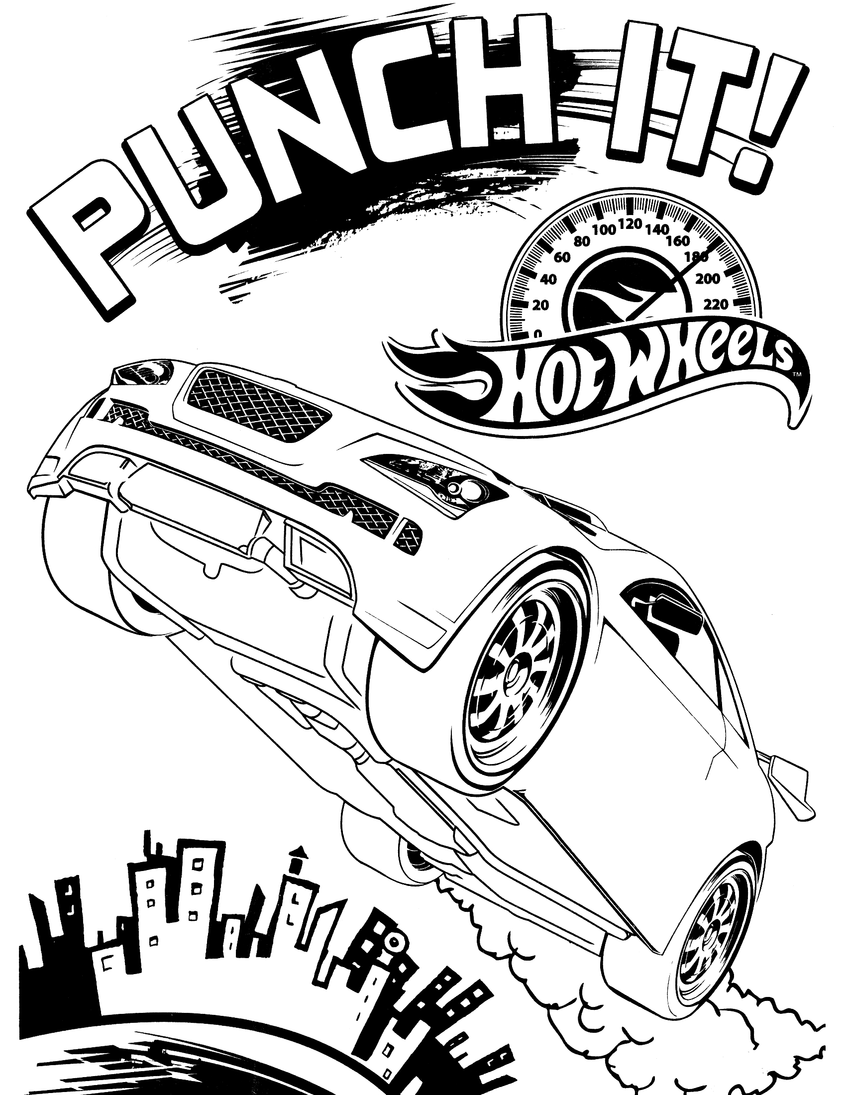 Popular Car Coloring Pages for Kids 51