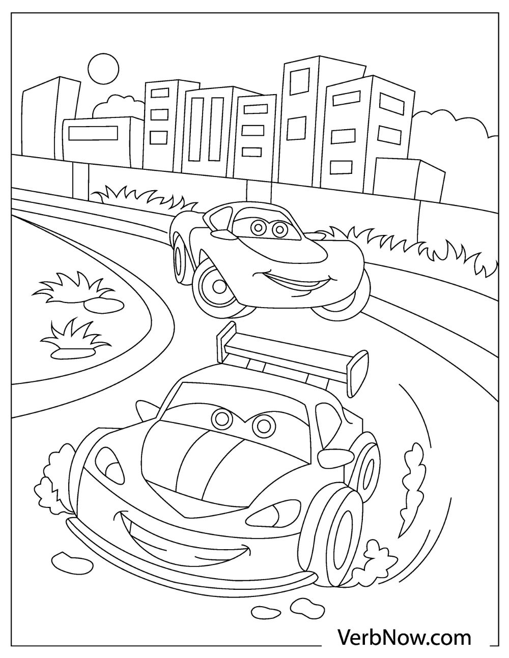 Popular Car Coloring Pages for Kids 52