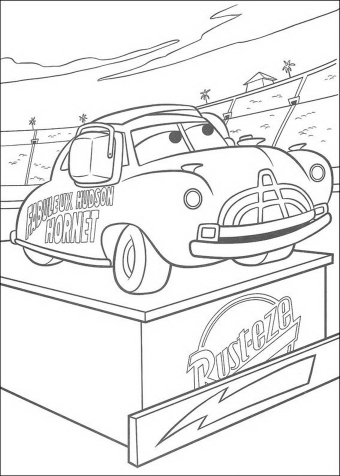 Popular Car Coloring Pages for Kids 63