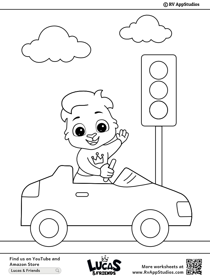 Popular Car Coloring Pages for Kids 67