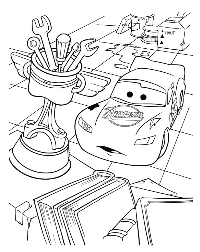 Popular Car Coloring Pages for Kids 76