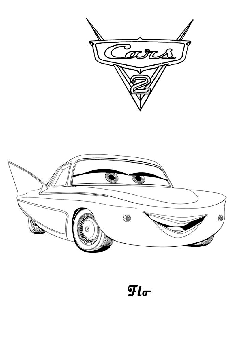 Popular Car Coloring Pages for Kids 93