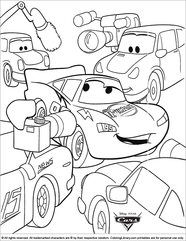 Popular Car Coloring Pages for Kids 94