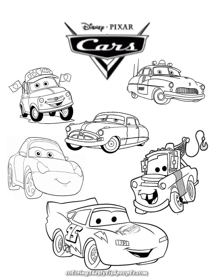 Popular Car Coloring Pages for Kids 95