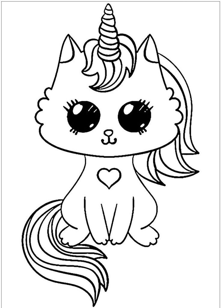 print unicorn coloring pages