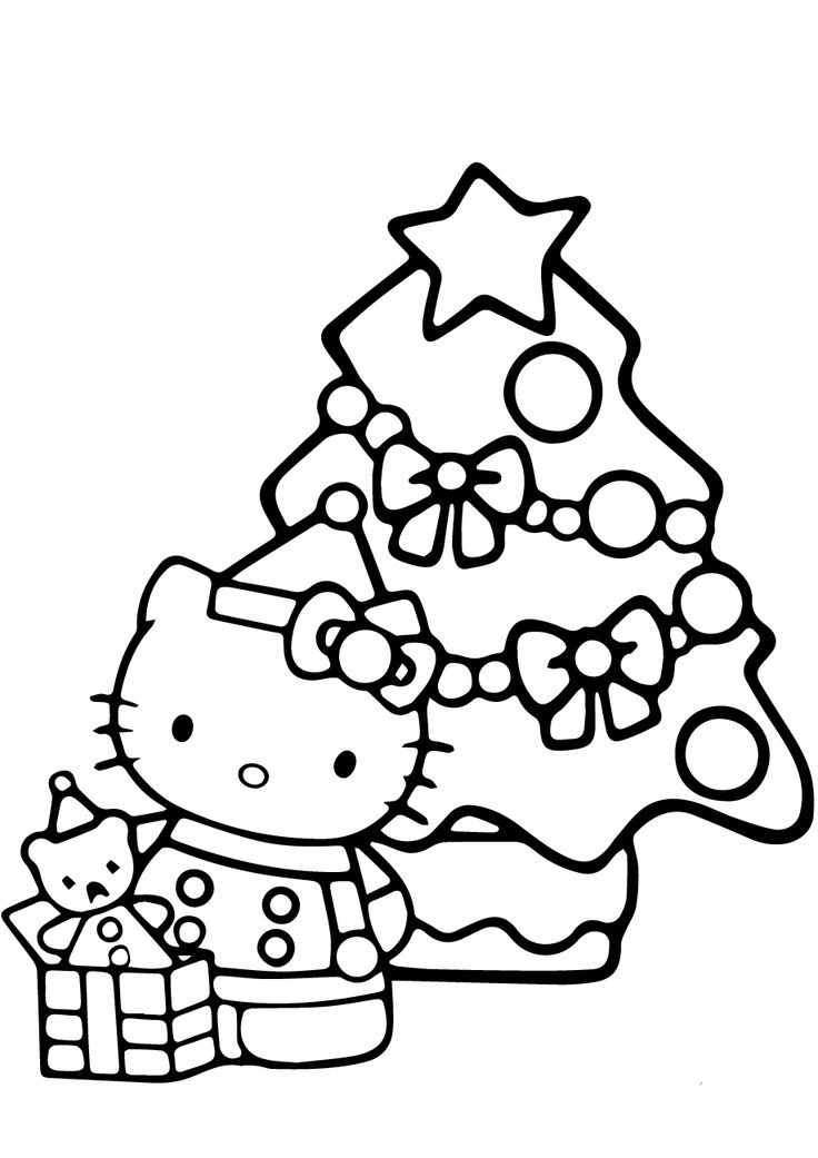 printable hello kitty halloween coloring pages