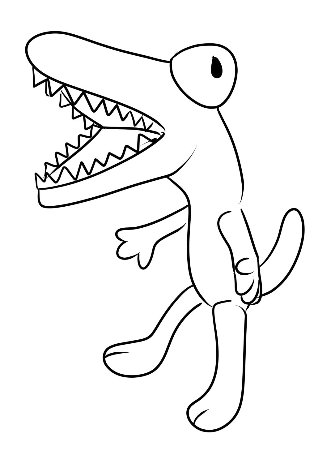 Rainbow Friends Coloring Pages All Printable 103