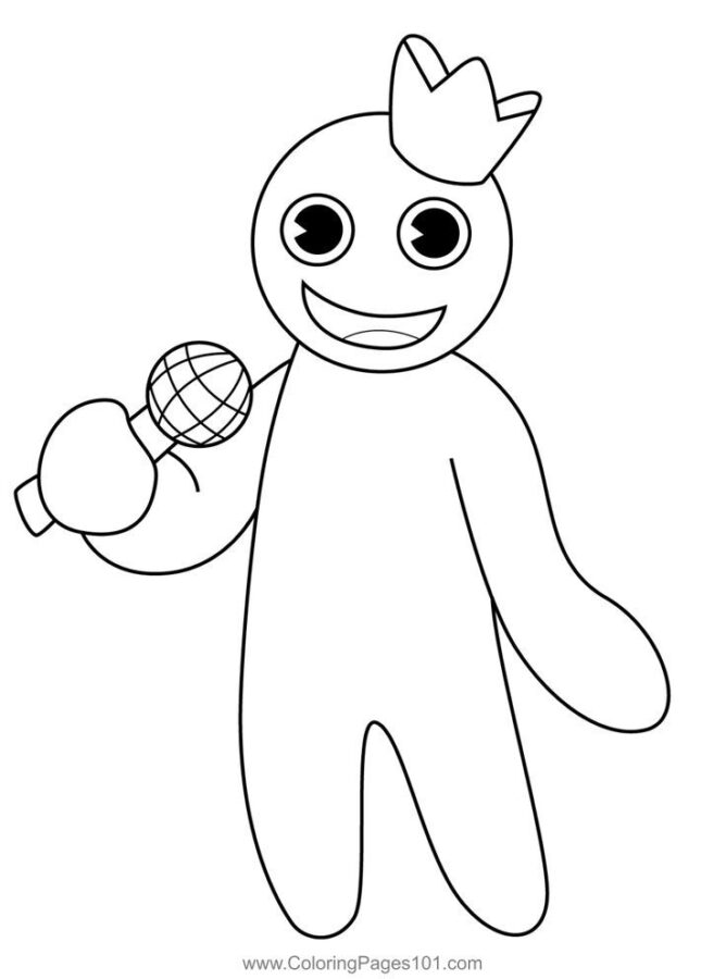 Rainbow Friends Coloring Pages All Printable 134