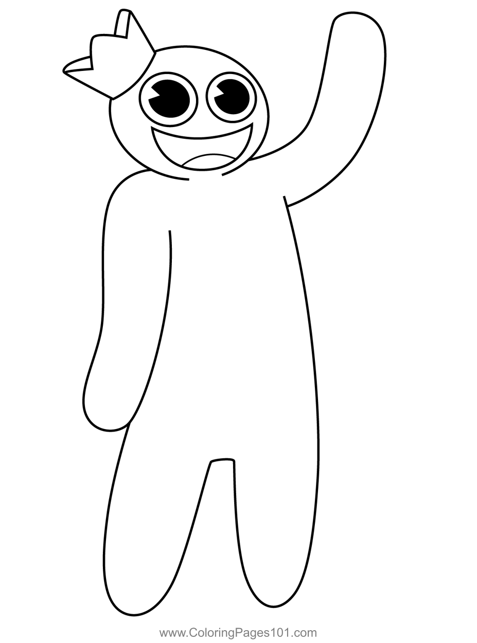 Rainbow Friends Coloring Pages All Printable 45