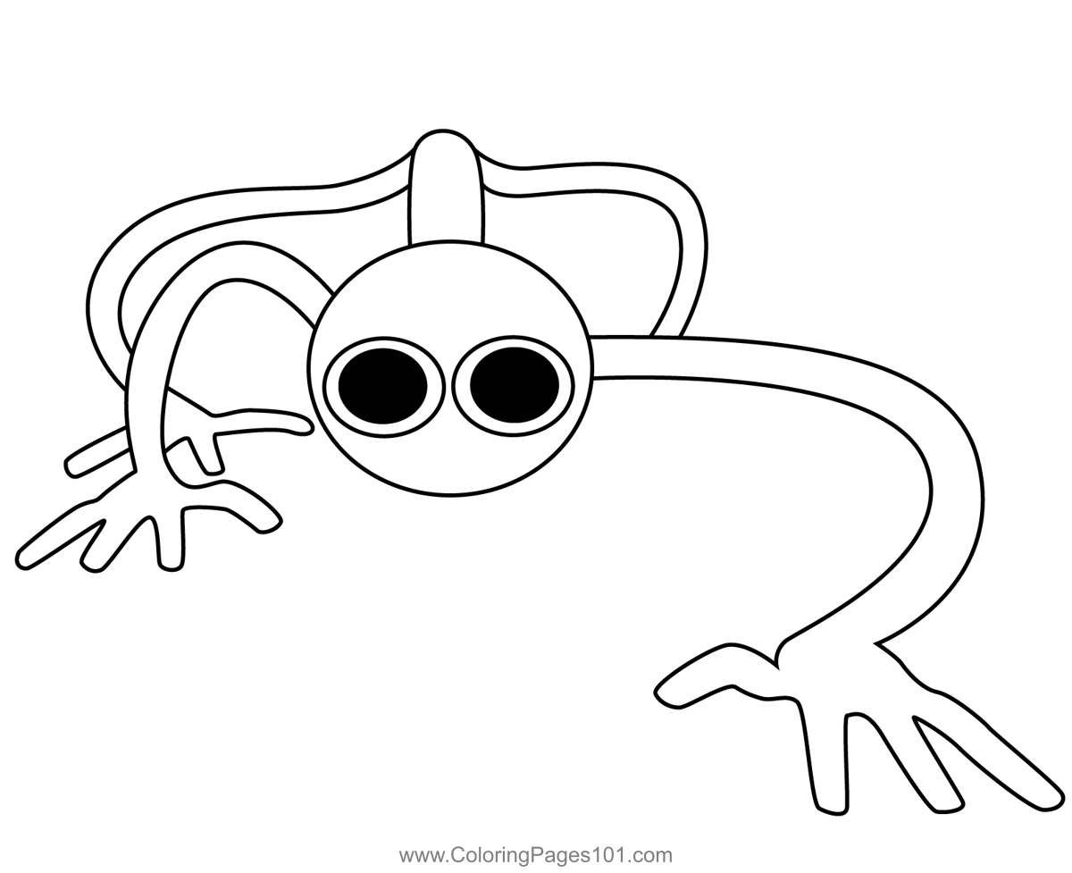 Rainbow Friends Coloring Pages All Printable 49