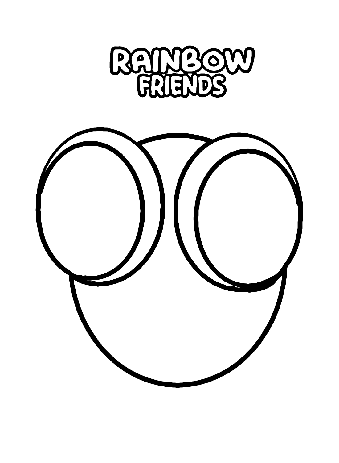 Rainbow Friends Coloring Pages All Printable 54