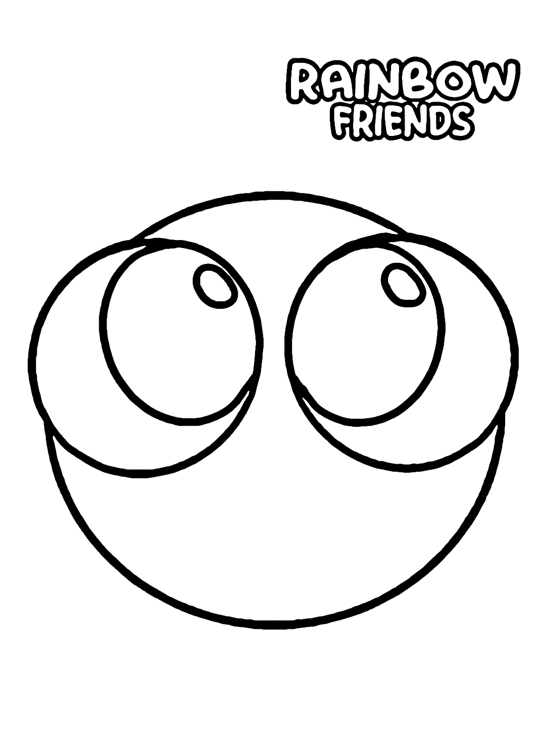 Rainbow Friends Coloring Pages All Printable 65