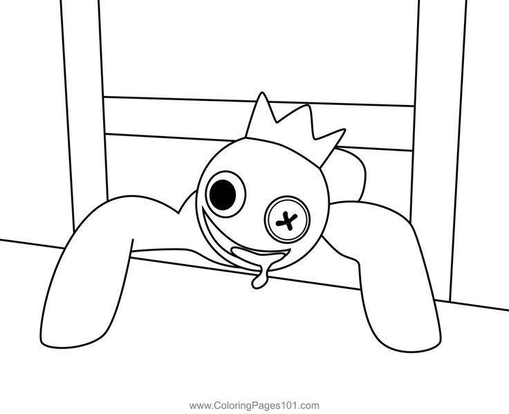 Rainbow Friends Coloring Pages All Printable 69