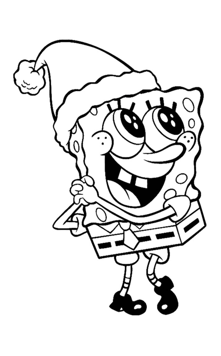 Spongebob Cartoon Coloring Pages Printable 10