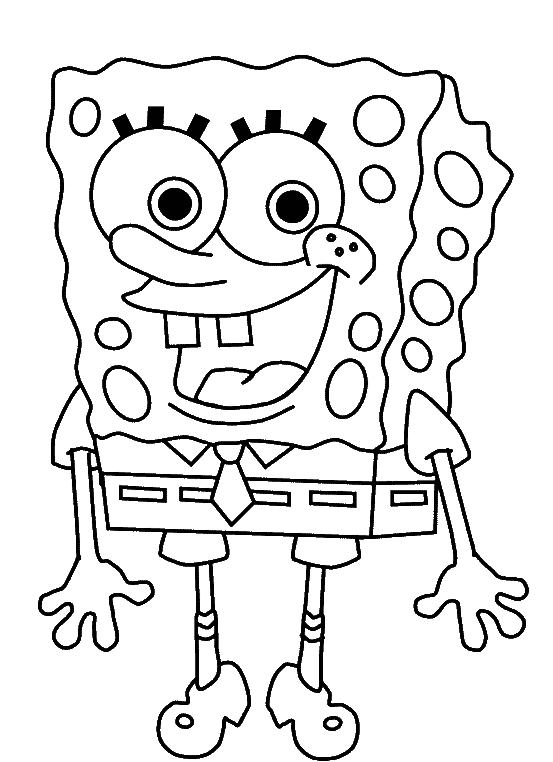 Spongebob Cartoon Coloring Pages Printable 68