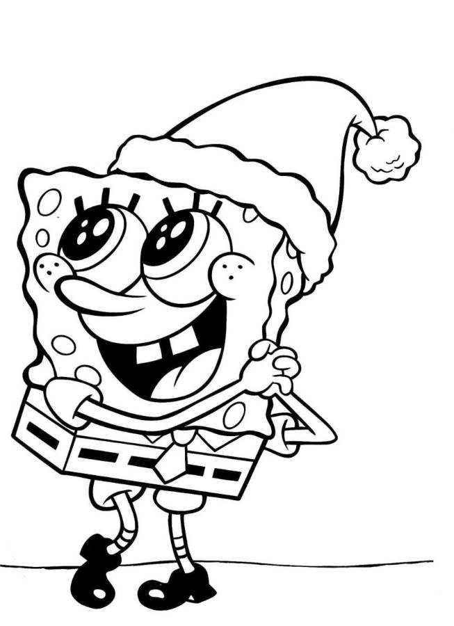 Spongebob Cartoon Coloring Pages Printable 70