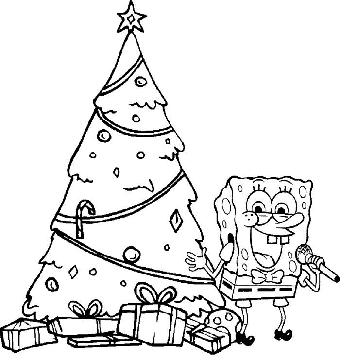 Spongebob Cartoon Coloring Pages Printable 98