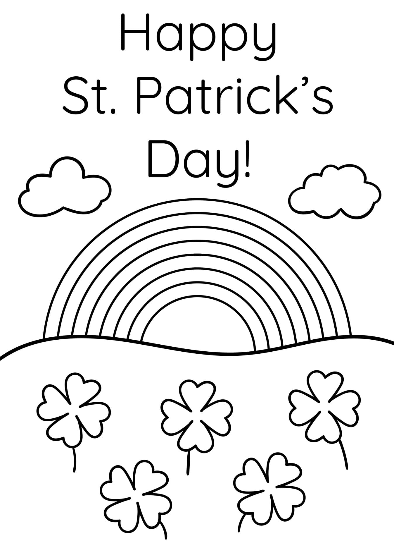 St Patricks Day Coloring Pages FREE Printable 16