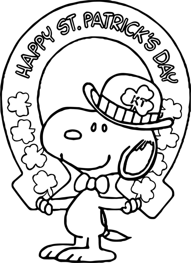 St Patricks Day Coloring Pages FREE Printable 2