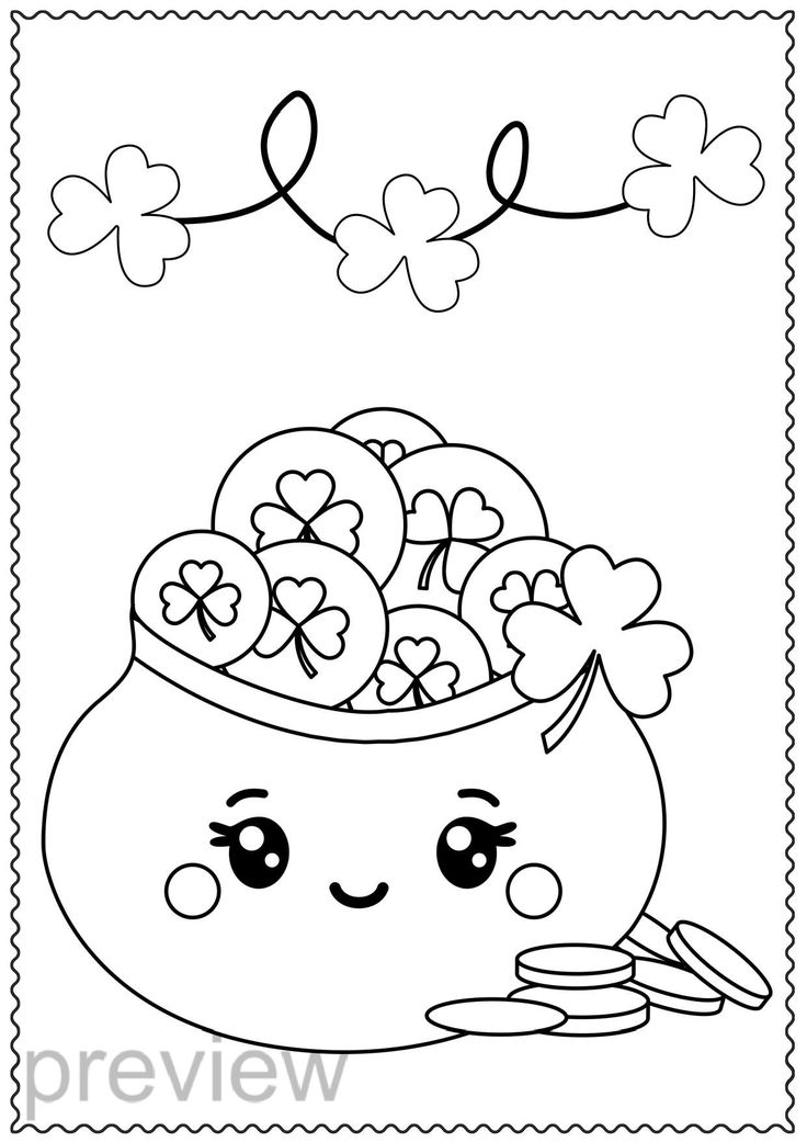 St Patricks Day Coloring Pages FREE Printable 21